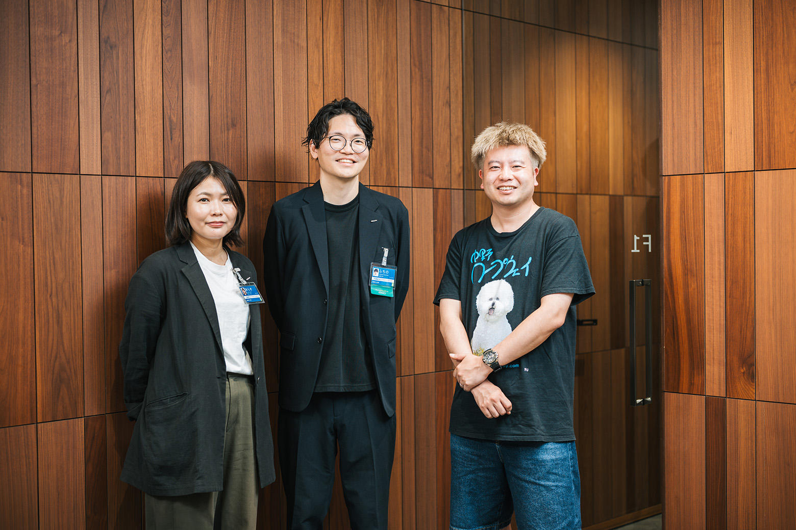 荒木千佳さん、渕野航介さん、小島芳樹さん